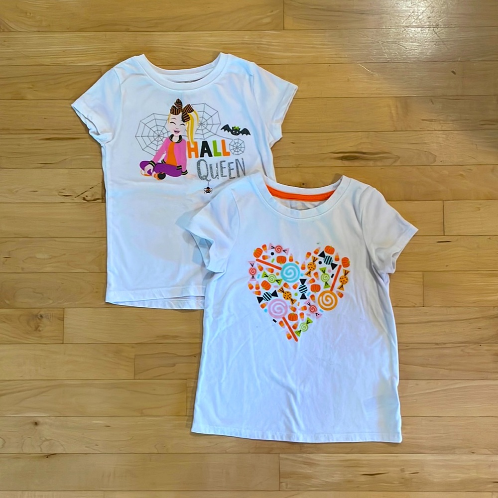 Pair of Halloween t shirts 🎃